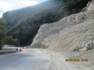 Réouverture de la route du Val de Fier.